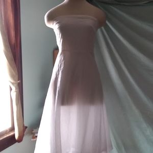 J.Crew Strapless White Dress